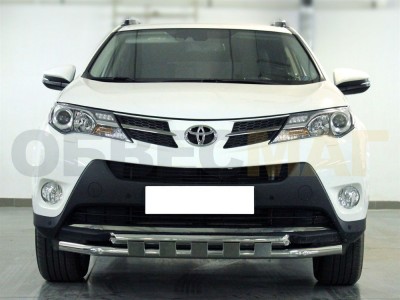 Защита переднего бампера Shark 53 мм для Toyota RAV-4 № TRN13_1.5