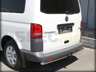 Защита заднего бампера 60 мм для Volkswagen T5 № WLT510 3