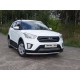 Решетка радиатора 12 мм ТСС для Hyundai Creta 2016-2021