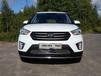 Защита переднего бампера 42 мм для Hyundai Creta № HYUNCRE16-29