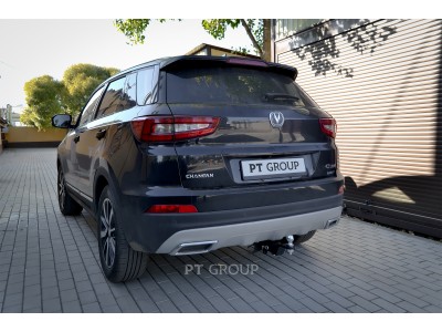 Фаркоп для Changan CS55 2017-н.в. съемное крепление шара под американский квадрат