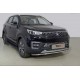 Защита передняя нижняя 42,4 мм ТСС для Changan CS55 2WD 1.5T 2017 – н.в.