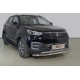 Защита передняя нижняя 60,3 мм ТСС для Changan CS55 2WD 1.5T 2017 – н.в.