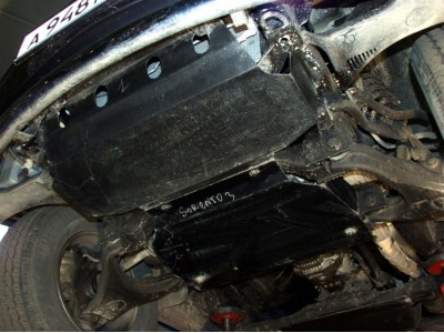 Защита картера Шериф сталь 2,5 мм для Kia Sorento № 11.0504