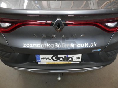 Фаркоп оцинкованный для Renault Arkana Hybrid (только Европейская версия) 2019- условно-съемное крепление шара