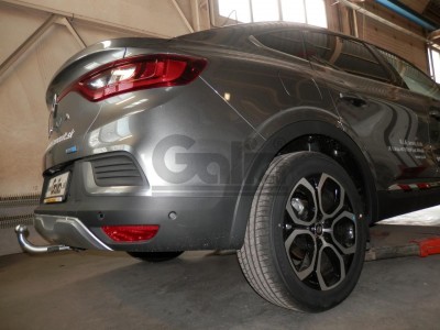 Фаркоп оцинкованный для Renault Arkana Hybrid (только Европейская версия) 2019- условно-съемное крепление шара