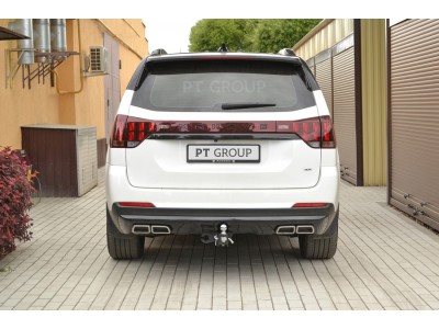 Фаркоп для Kia Mohave 2020-н.в. съемное крепление шара под американский квадрат