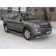 Защита передняя двойная 76-50 мм ТСС для Kia Mohave 2008-2016
