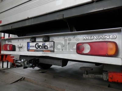 Фаркоп оцинкованный для Renault Master шасси 2010-н.в., Opel Movano шасси 2010-н.в., Nissan NV400 шасси 2011-н.в.условно-съемное крепление шара