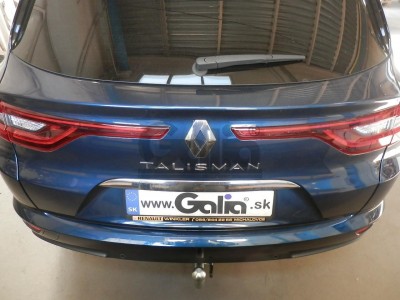 Фаркоп оцинкованный для Renault Talisman универсал 2016-2022 условно-съемное крепление шара