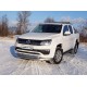 Защита передняя двойная 76-75 мм ТСС для Volkswagen Amarok 2016-2021