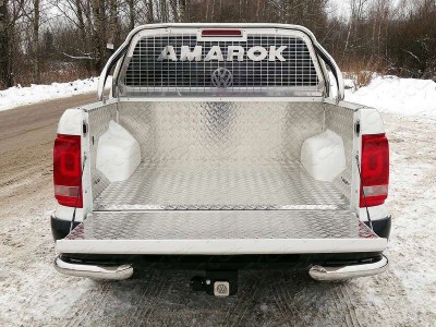 Защита кузова и заднего стекла 75х42 мм для Volkswagen Amarok № VWAMAR17-22