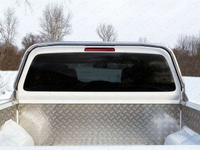 Защита кабины 75х42 мм для Volkswagen Amarok № VWAMAR17-38