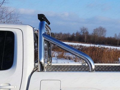 Защита кузова и заднего стекла со светодиодной фарой 76 мм для Volkswagen Amarok № VWAMAR17-16