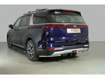 Защита задняя уголки 42 мм для Kia Carnival № KIACAR21-35