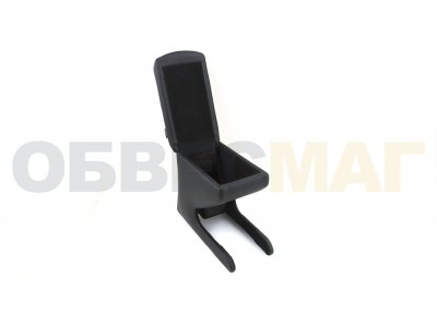 Подлокотник Restin экокожа чёрный для Volkswagen Polo Sedan 2009-2020