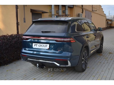 Фаркоп для Geely Monjaro 2022-н.в. съемное крепление шара под американский квадрат