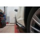 Пороги алюминиевые Brillant для Toyota Highlander 2014-2016