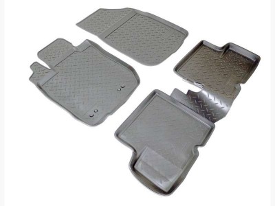 Коврики в салон Norplast полиуретан чёрные для 4х2 для Renault Duster/Nissan Terrano № NPL-Po-69-05