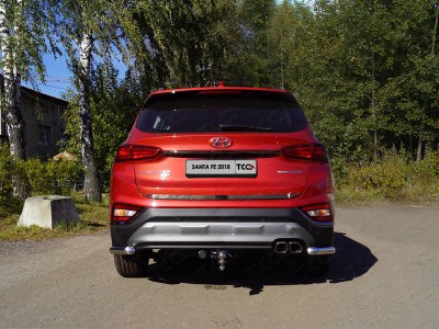 ТСУ Фаркоп ТСС шар E нержавеющий для Hyundai Santa Fe 2018-2021
