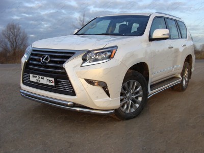 Защита передняя двойная 60-50 мм для Lexus GX460 № LEXGX46014-01