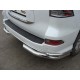 Защита задняя двойные уголки 76-42 мм ТСС для Lexus GX460 2014-2019