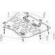 Защита картера двигателя и КПП (1,5 мм, сталь) для GAC GS8 2023-н.в., GAC M8 2023-н.в.