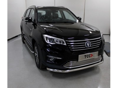Защита переднего бампера 60 мм для Changan CS75 № CHANCS7520-26