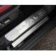 Накладки на пороги (лист шлифованный с полосой) 4шт для Haval H3 1.5 2WD 2024-н.в.