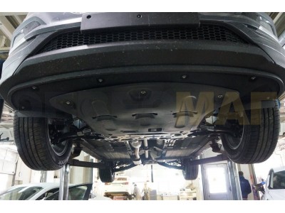 Защита картера и КПП АБС-Дизайн композит 8 мм для Hyundai Tucson/Kia Sportage 2015-2021