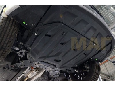 Защита картера и КПП АБС-Дизайн композит 6 мм для Hyundai i30/Kia Ceed 2015-2017