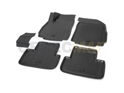 Коврики салона Rival полиуретан 5 штук для Chevrolet Orlando № 11005001