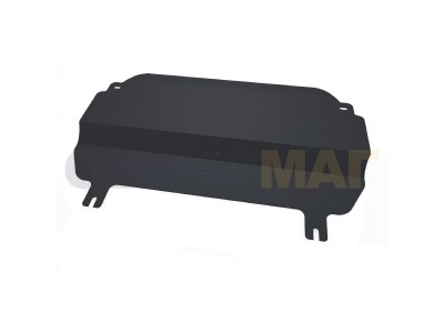 Защита картера и КПП Автоброня для 1,4 и 1,6 сталь 2 мм на Citroen C2/C3 № 111.01201.1