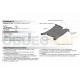 Защита картера и КПП Автоброня для 1,8/2,0/2,2/2,7/3,0 сталь 2 мм для Citroen C5 2008-2017