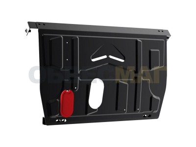 Защита картера и КПП Автоброня для 0,8 и 1,0 сталь 2 мм на Daewoo Matiz/Ravon Matiz № 111.01311.1