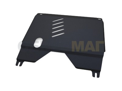 Защита картера и КПП Автоброня для 1,4 сталь 2 мм на Fiat Linea № 111.01707.1