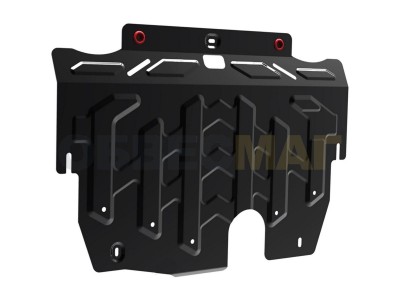 Защита картера и КПП Автоброня для 1,6/2,0/2,2/2,3 сталь 2 мм на Ford Galaxy/Mondeo/S-Max № 111.01827.1