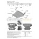 Защита картера и КПП Автоброня для 1,5 и 2,0 сталь 2 мм для Ford Ecosport 2018-2021