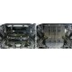 Защита картера Автоброня для 2,0i и 2,4i сталь 2 мм для Great Wall Hover H3/H5 2006-2015