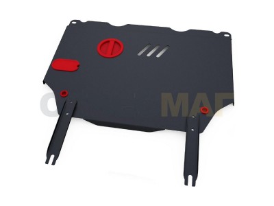 Защита картера и КПП Автоброня для 1,5 сталь 2 мм на Great Wall Hover M2/M4 № 111.02011.1