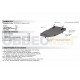 Защита картера и КПП Автоброня сталь 2 мм для Honda Fit 2001-2008