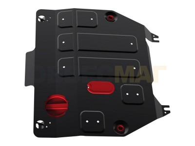 Защита картера и КПП Автоброня для 2,0 сталь 2 мм на Honda CR-V № 111.02125.1