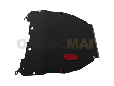 Защита картера и КПП Автоброня для 1,5 сталь 2 мм на Hyundai Accent № 111.02301.1
