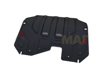 Защита картера и КПП Автоброня усиленная сталь 2 мм на Hyundai ix35/Kia Sportage № 111.02323.2