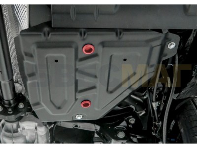 Защита топливного бака Автоброня для 1,6 и 2,0 сталь 2 мм для Hyundai Creta 2016-2021