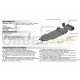 Защита картера Автоброня для 2,5 и 3,3 сталь 2 мм для Kia Sorento 2006-2009