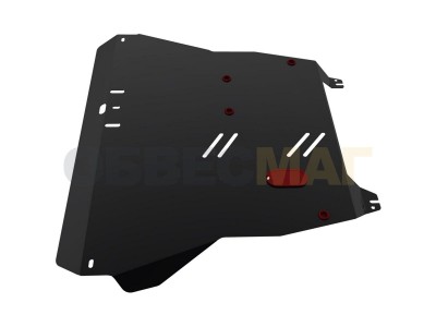 Защита картера и КПП Автоброня для 1,6 сталь 2 мм на Kia Spectra № 111.02812.1