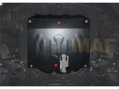 Защита картера и КПП Автоброня для 2,2D и 2,4i сталь 2 мм для Kia Sorento 2012-2020