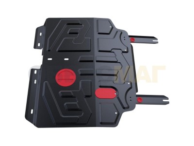 Защита картера и КПП Автоброня для 1,8 сталь 2 мм на Lifan X-60 № 111.03307.1