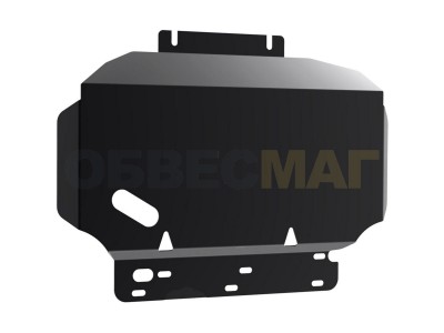 Защита картера Автоброня для 2,5/3,0/4,0 сталь 2 мм на Nissan Pathfinder/Navara № 111.04105.2
